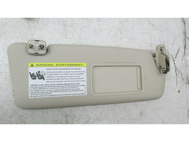 2009-2012 AUDI Q5 8R OEM RIGHT FRONT PASSENGER SIDE SUN VISOR    