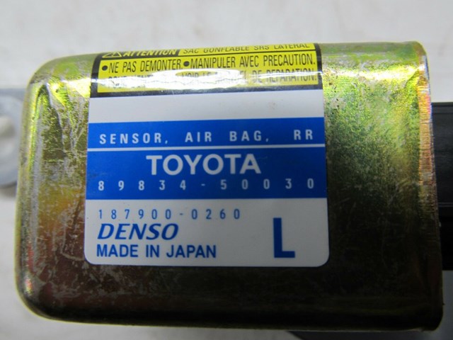 2001-2006 LEXUS LS430 OEM LEFT REAR C PILLAR AIRBAG CRASH IMPACT SENSOR 