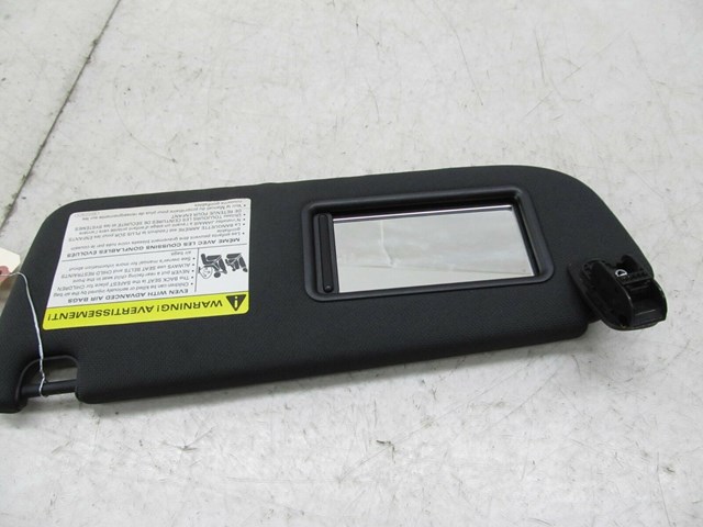 2005-2008 AUDI A6 C6 OEM LEFT FRONT SUN SHADE VISOR COVER 