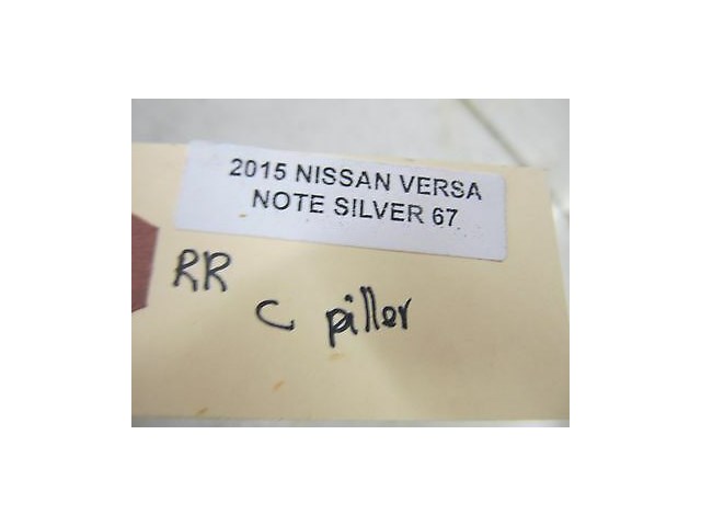 2014-2015 NISSAN VERSA NOTE OEM RIGHT REAR C PILLAR INTERIOR TRIM