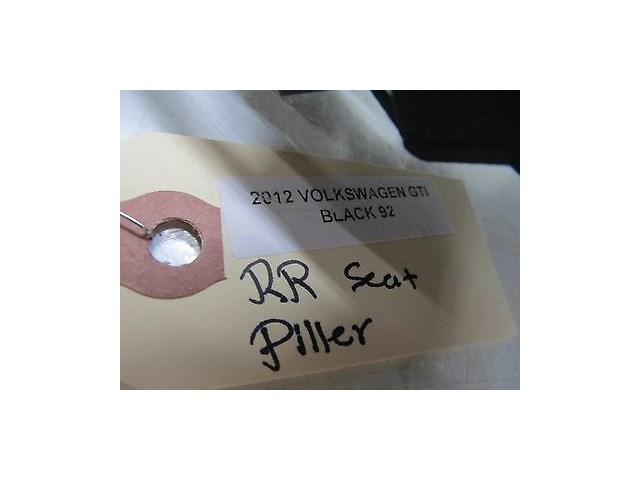 2008-2013 VOLKSWAGEN GTI MK6 OEM RIGHT REAR SEAT PILLAR 1K4867288