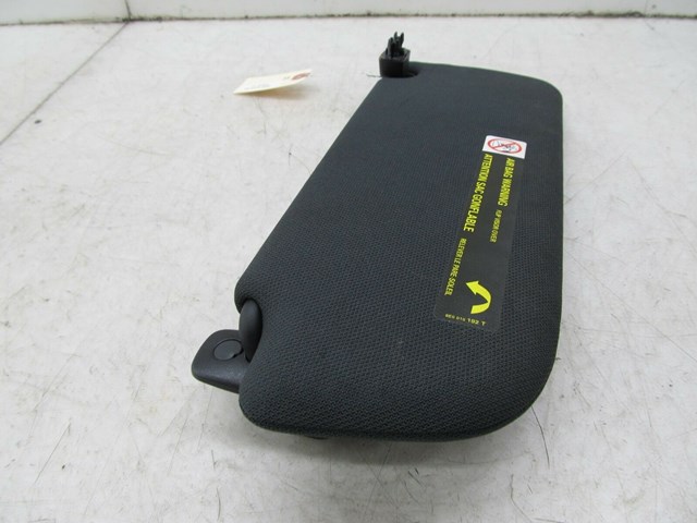2005-2008 AUDI A6 C6 OEM RIGHT FRONT SUN SHADE VISOR COVER 