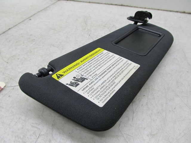 2005-2008 AUDI A6 C6 OEM RIGHT FRONT SUN SHADE VISOR COVER 