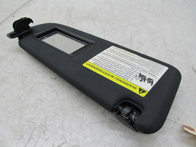 2005-2008 AUDI A6 C6 OEM RIGHT FRONT SUN SHADE VISOR COVER 