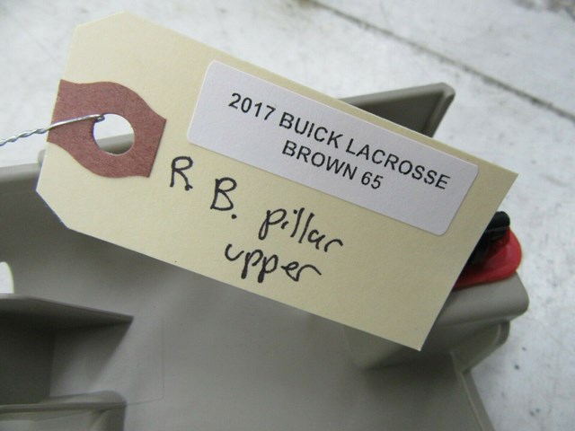 2017-2019 BUICK LACROSSE OEM RIGHT FRONT PASSENGER SIDE B PILLAR UPPER TRIM