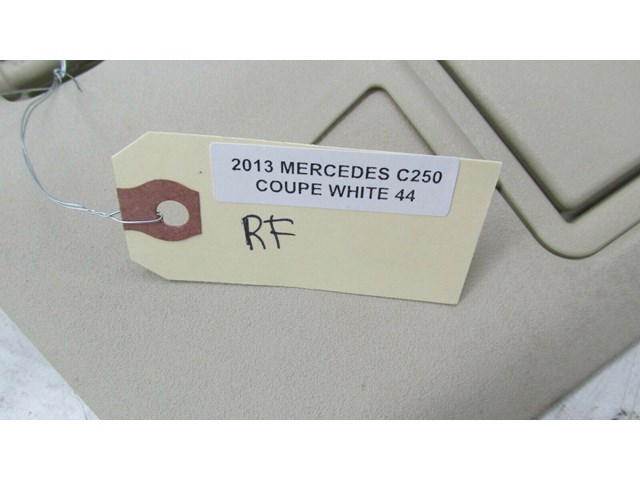 2012-2015 MERCEDES C250 COUPE W204 OEM RIGHT FRONT PASSENGER SUN VISOR 