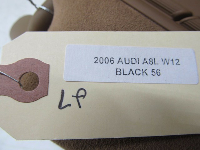 2004-2008 AUDI A8L W12 OEM LEFT FRONT DRIVER SUN VISOR ALCANTARA DUAL MIRROR