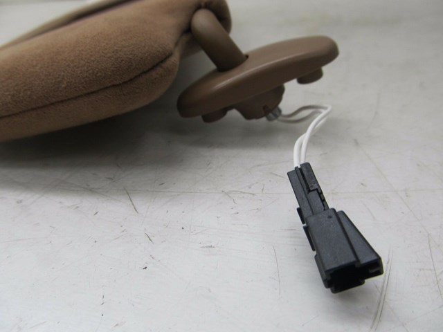 2004-2008 AUDI A8L W12 OEM RIGHT FRONT PASSENGER SUN VISOR ALCANTARA DUAL MIRROR