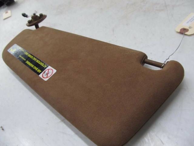 2004-2008 AUDI A8L W12 OEM RIGHT FRONT PASSENGER SUN VISOR ALCANTARA DUAL MIRROR