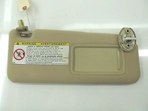 2006-2008 LEXUS IS350 IS250 XE20 OEM RIGHT FRONT PASSENGER'S SUN VISOR W/ MIRROR