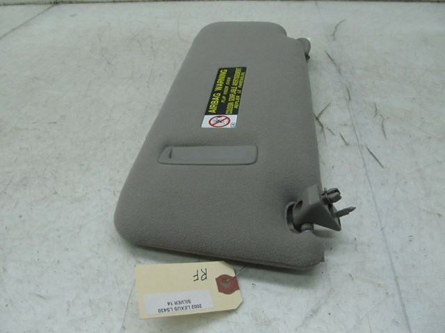 2001-2006 LEXUS LS430 OEM RIGHT FRONT OVERHEAD SHADE SUN VISOR 