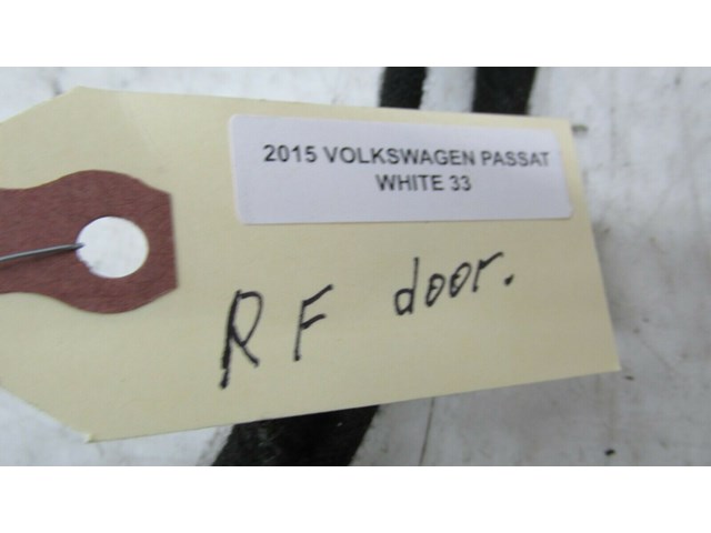 2012-2015 VOLKSWAGEN PASSAT OEM RIGHT FRONT PASSENGER DOOR WIRE HARNESS