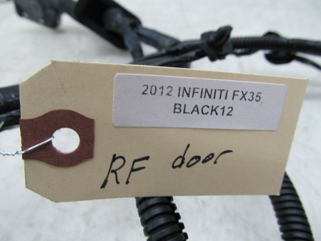2009-2012 INFINITI FX35 OEM RIGHT FRONT DOOR WIRE HARNESS 