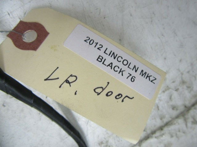 2010-2012 LINCOLN MKZ OEM LEFT REAR DRIVER SIDE DOOR WIRE HARNESS BH6T-14633-AB 