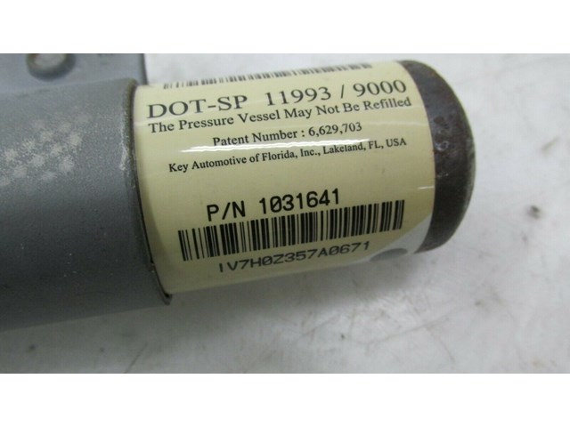 2013-2016 DODGE DART OEM RIGHT REAR SEAT LOWER AIRBAG AIR BAG     