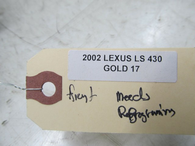   2001-2006 LEXUS LS430 OEM FRONT AIR BAG MODULE COMPUTER NEEDS REPROGRAMMING 