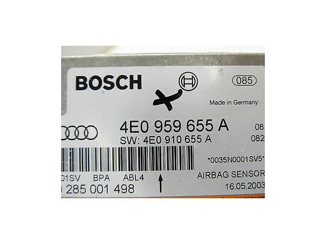 2004-2006 AUDI A8 L QUATTRO D3 OEM AIR BAG AIRBAG CONTROL MODULE