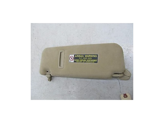 2007-2009 LEXUS LS460L XF40 OEM RIGHT FRONT PASSENGER SUN VISOR TAN SUEDE 