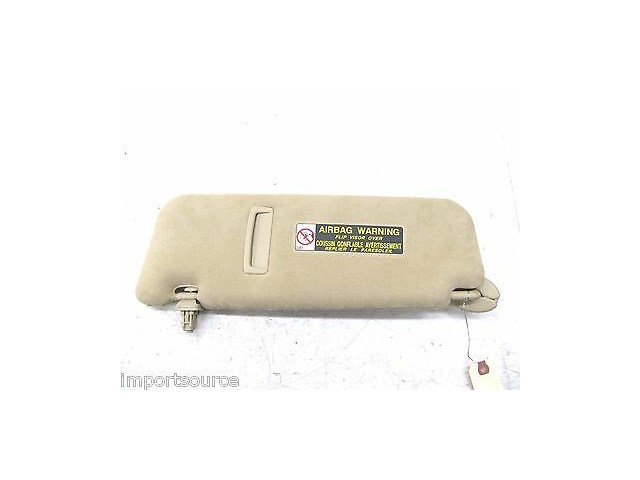 2007-2009 LEXUS LS460L XF40 OEM RIGHT FRONT PASSENGER SUN VISOR TAN SUEDE 