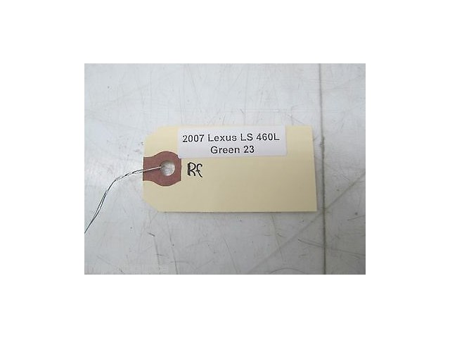 2007-2009 LEXUS LS460L XF40 OEM RIGHT FRONT PASSENGER SUN VISOR TAN SUEDE 