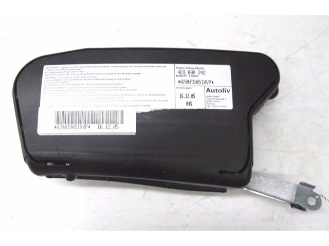 2004-2008 AUDI A8L W12 OEM RIGHT FRONT PASSENGER SIDE SEAT AIRBAG AIR BAG