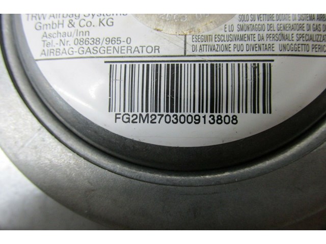 2003-2004 LAND ROVER DISCOVERY OEM STEERING WHEEL DRIVER AIR BAG AIRBAG BLACK