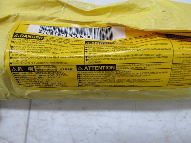  2002-2010 LEXUS SC430 Z40 OEM LEFT FRONT DRIVER UPPER SEAT AIR BAG