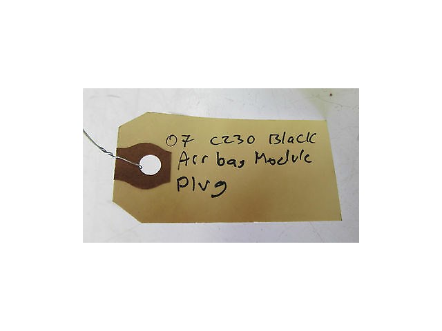 2005-2007 MERCEDES BENZ C230 W203 OEM MASS AIR BAG MODULE PLUG 0005458230