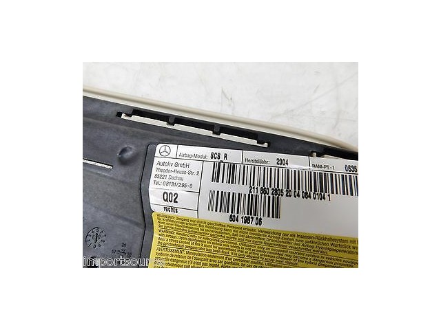 2003-2006 MERCEDES E500 W211 OEM RIGHT FRONT PASSENGER SEAT AIRBAG AIR BAG