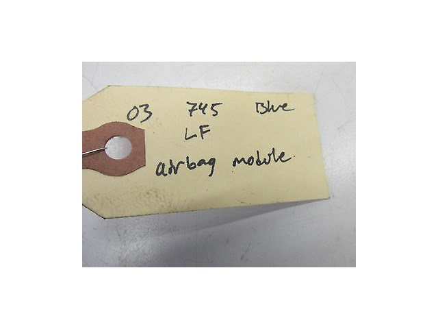 2002-2004 BMW 745LI E66 OEM LEFT FRONT AIRBAG SENSOR MODULE IMPACT SENSOR 