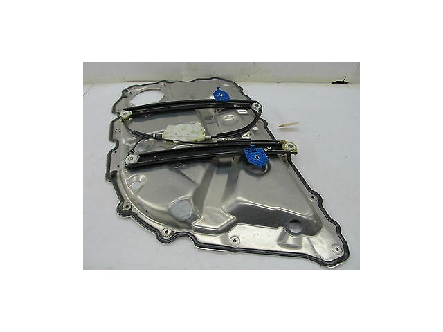 2004-2006 AUDI A8 L QUATTRO D3 OEM LEFT REAR WINDOW REGULATOR TRACK W/ PANEL