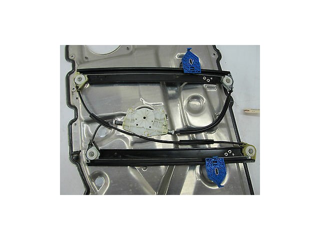 2004-2006 AUDI A8 L QUATTRO D3 OEM LEFT REAR WINDOW REGULATOR TRACK W/ PANEL