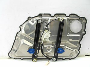 2004-2006 AUDI A8 L QUATTRO D3 OEM LEFT REAR WINDOW REGULATOR TRACK W/ PANEL