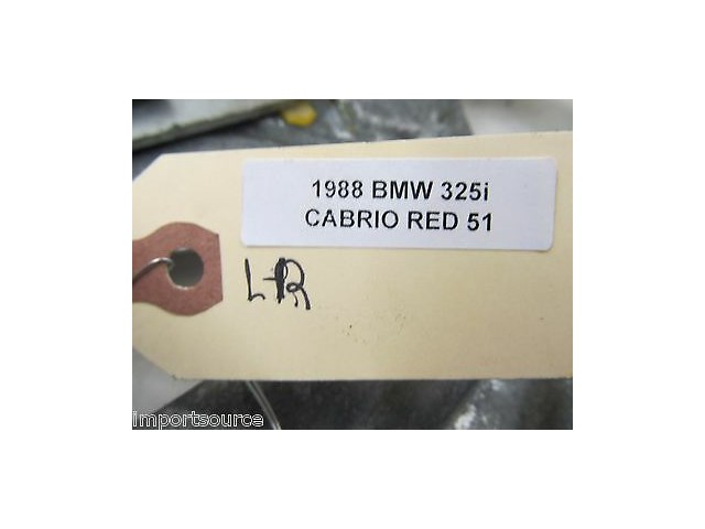 1985-1992 BMW 325i E30 OEM LEFT REAR WINDOW REGULATOR 