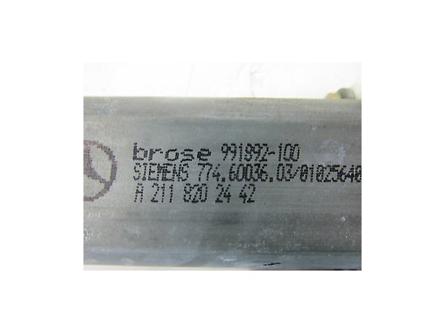 2003-2006 MERCEDES BENZ E500 W211 OEM RIGHT REAR WINDOW REGULATOR MOTOR