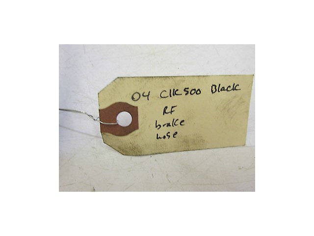 2004-2005 MERCEDES BENZ CLK500 W209 OEM RIGHT FRONT BRAKE HOSE 