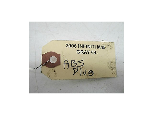 2006-2009 INFINITI M45 M35 OEM ABS PUMP PLUG CONNECTOR 