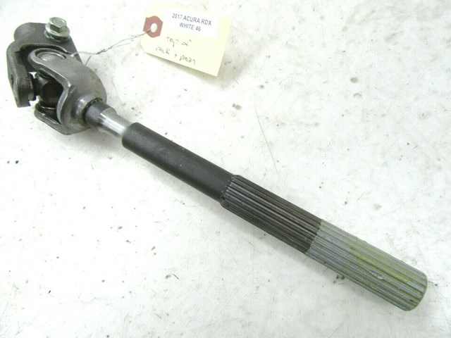 2013-2018 ACURA RDX OEM FRONT STEERING COLUMN SHAFT U JOINT ON RACK AND PINION