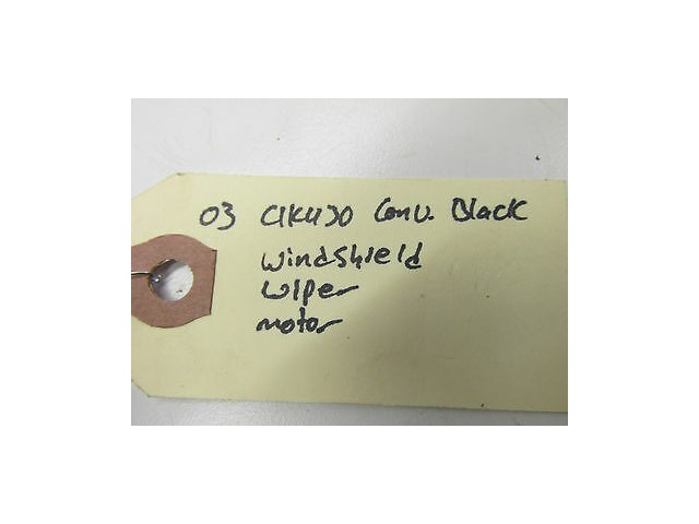 2000-2003 MERCEDES BENZ CLK 430 320 CONVERTIBLE OEM WINDSHIELD WIPER MOTOR