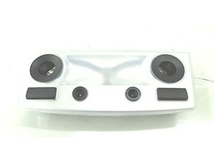 2008-2010 BMW 528i 535i E60 OEM REAR CEILING DOME MAP READING LIGHT W/ BULBS