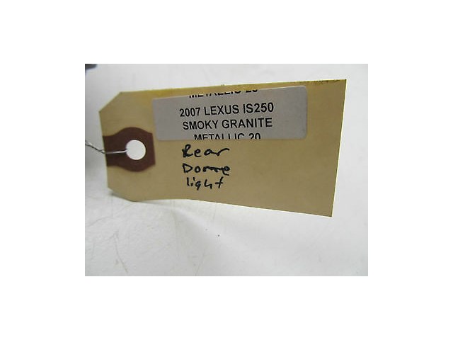 2006-2008 LEXUS IS250 XE20 OEM REAR DOME MAP LIGHT CONTROL SWITCH TRIM