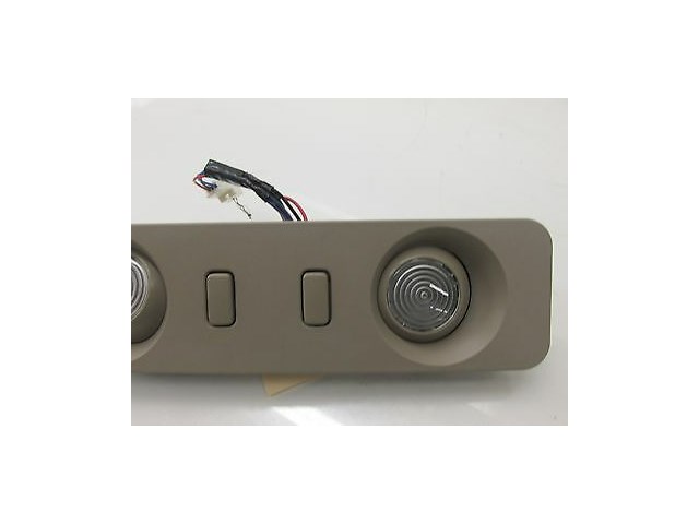 2004-2006 NISSAN QUEST OEM 2ND ROW ROOF DOME MAP LIGHT DUAL BEIGE COLOR