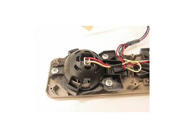 2004-2006 NISSAN QUEST OEM 2ND ROW ROOF DOME MAP LIGHT DUAL BEIGE COLOR