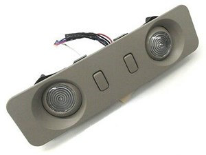 2004-2006 NISSAN QUEST OEM 2ND ROW ROOF DOME MAP LIGHT DUAL BEIGE COLOR