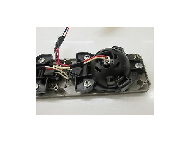 2004-2006 NISSAN QUEST OEM 3RD ROW ROOF DOME MAP LIGHT DUAL BEIGE COLOR