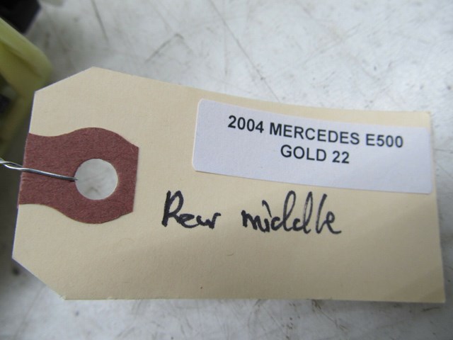 2003-2006 MERCEDES E500 W211 OEM REAR SEAT MIDDLE HEADREST RECLINER MOTOR 