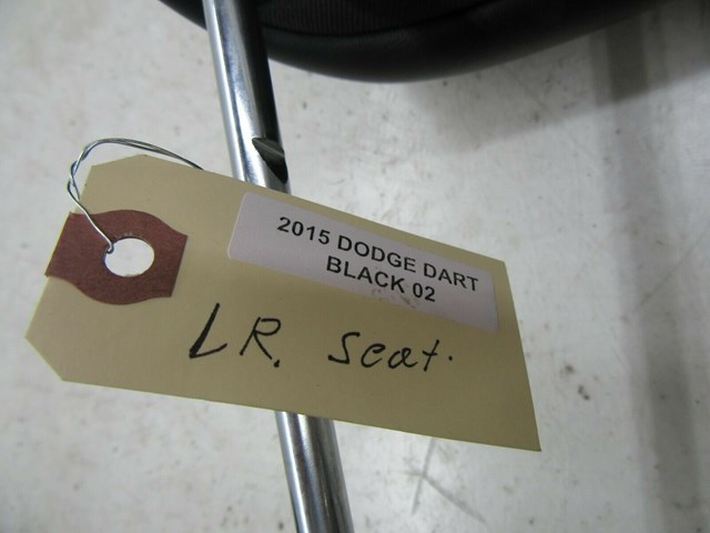 2013-2016 DODGE DART 2.4 GT OEM LEFT OR RIGHT REAR SEAT HEADREST BLACK LEATHER