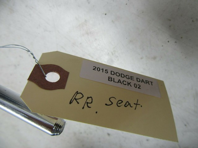 2013-2016 DODGE DART 2.4 GT OEM RIGHT OR LEFT REAR SEAT HEADREST BLACK LEATHER