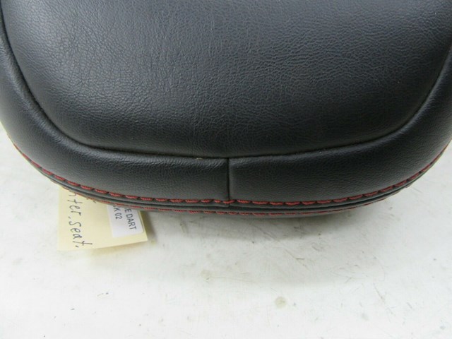 2013-2016 DODGE DART 2.4 GT OEM REAR CENTER INNER SEAT HEADREST BLACK LEATHER