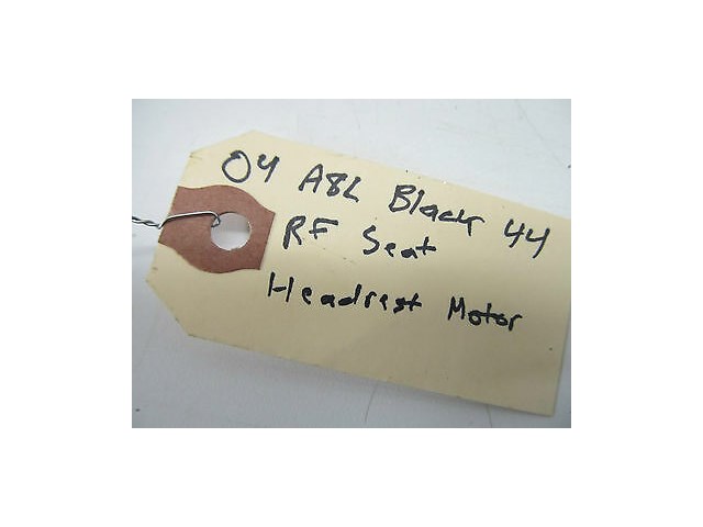 2004-2006 AUDI A8 L QUATTRO D3 OEM RIGHT FRONT UPPER SEAT HEADREST MOTOR 